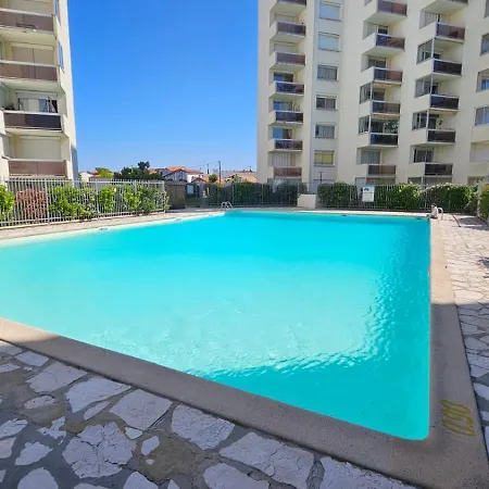 Vue Panoramique Sur Bassin,piscine Et Terrasse Lejlighed Arcachon