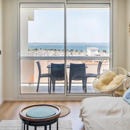 شقة Vue Panoramique Sur Bassin,piscine Et Terrasse آركاشو